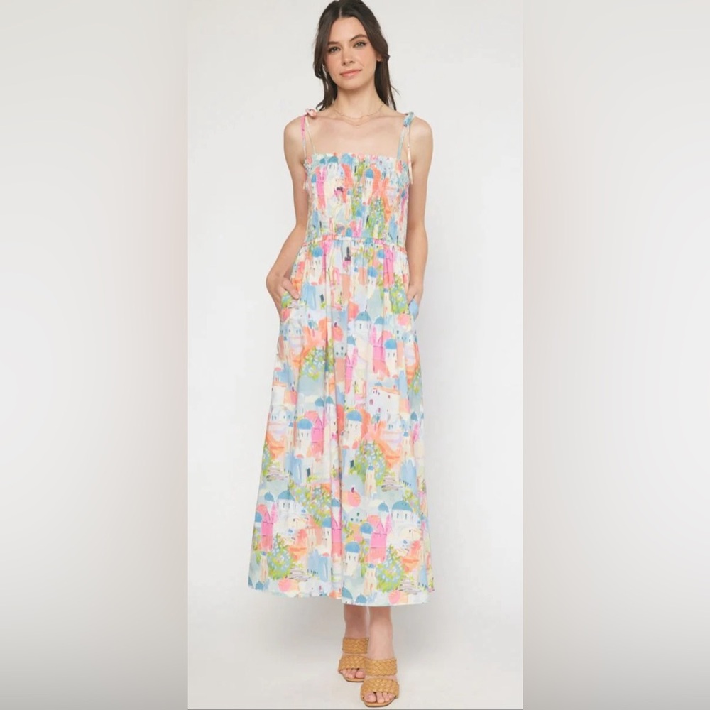 Entro Italy Printed Dress